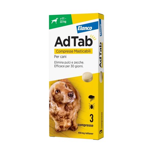 AdTab Compresse Masticabili Cane 450 MG