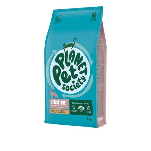 Planet Pet Society Cat Sensitive Tacchino