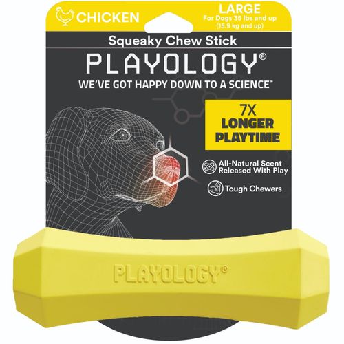 Playology Cane Gioco Squeak Aroma Pollo