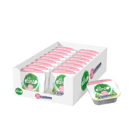 Hi Lamb Light Dog Vaschetta Multipack 18x300G