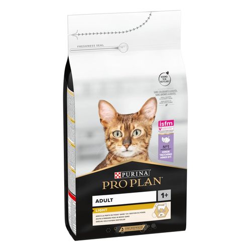 Purina Pro Plan Light Adult 1+ con Tacchino