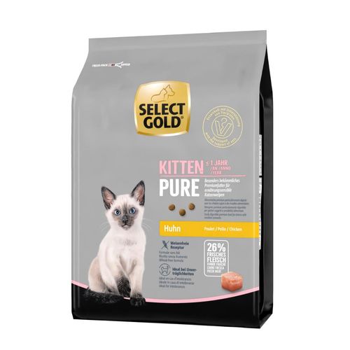 Select Gold Pure per Kitten con Pollo