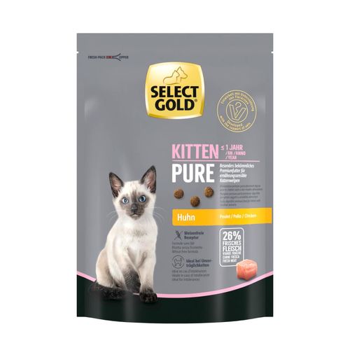 Select Gold Pure per Kitten con Pollo