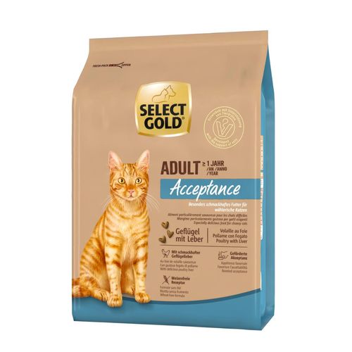 Select Gold Acceptance Cat Pollame con Fegato