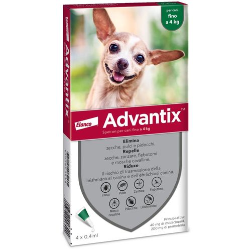 Advantix Spot On Cane Fino a 4Kg