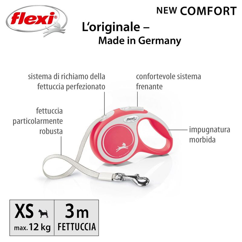 Guinzaglio-New-Comfort-Tape-XS-3m-10111032-2