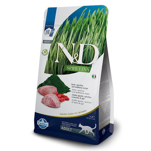 N&D Cat Spirulina Adult Agnello
