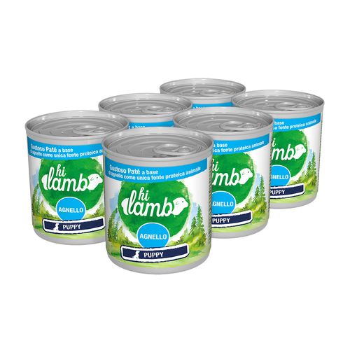 Hi Lamb Puppy Lattina Multipack 6x300G