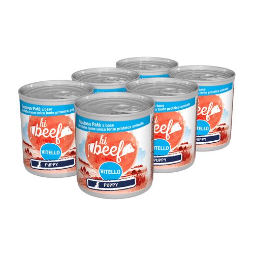 Hi Beef Puppy Lattina Multipack 6x300G