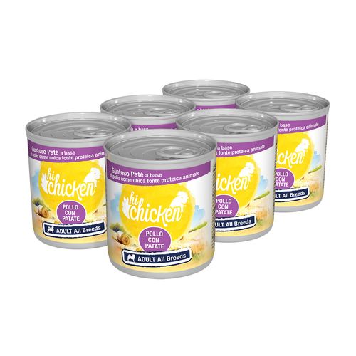 Hi Chicken Dog Lattina Multipack 6x300G