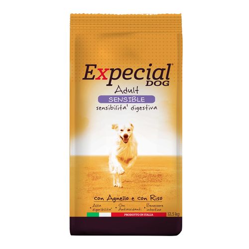 Expecial Dog Adult Sensible Agnello e Riso