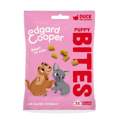 Edgard&Cooper Snack Puppy Small Bites Anatra e Pollo