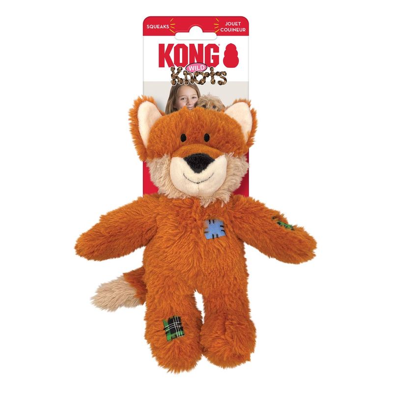 KONG-Wild-Knots-Peluche-Volpe-per-Cane-10173560-pack