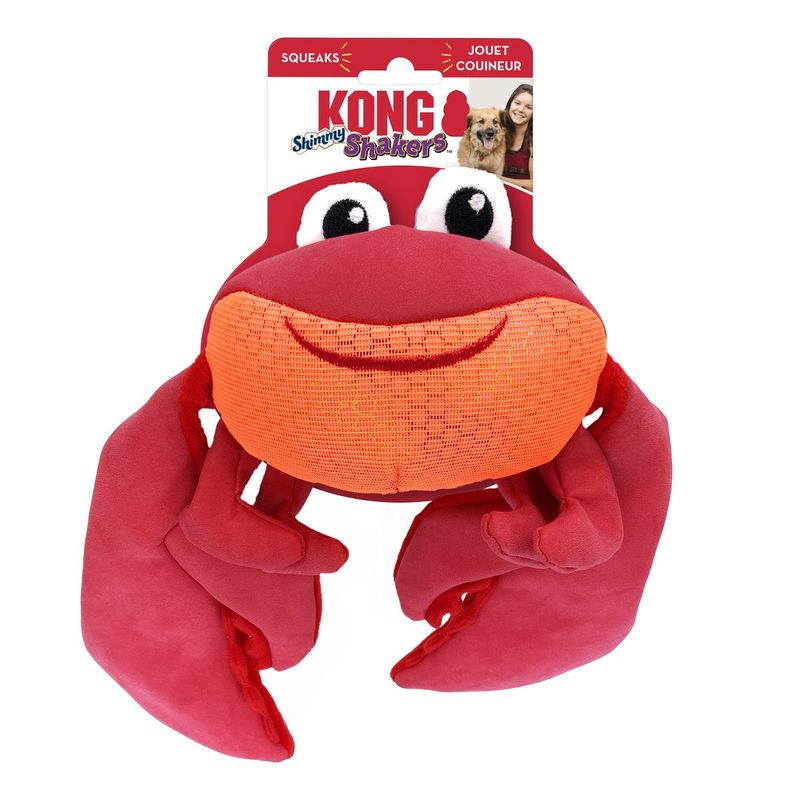 KONG-Shakers-Shimmy-Peluche-Granchio-per-Cane-10173562-pack