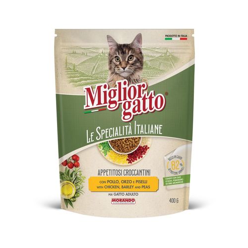 Miglior Gatto Pollo Orzo e Piselli
