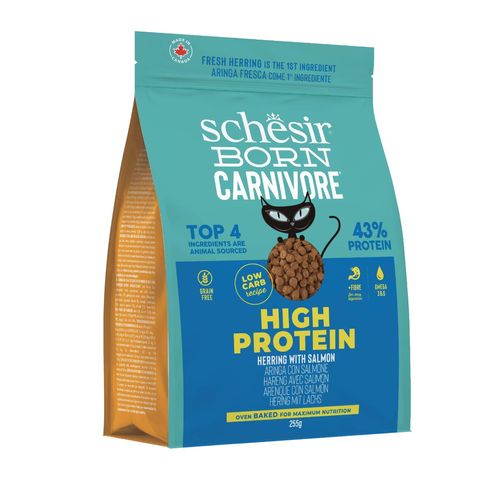 Schesir Born Carnivore Cat Aringa con Salmone