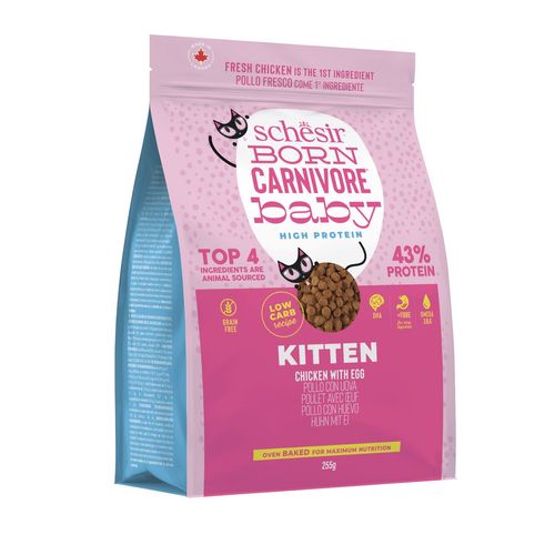 Schesir Born Carnivore Kitten Pollo con Uova