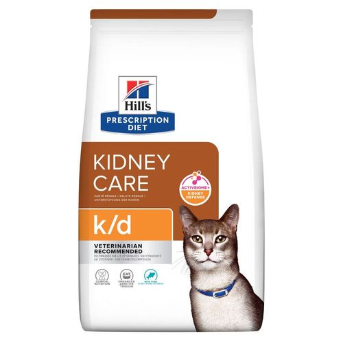 Hill's Prescription Diet k/d Kidney Care Alimento Secco per Gatti con Tonno