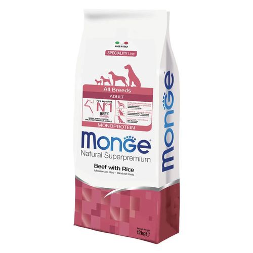 Monge Natural Superpremium Adult All Breeds con Manzo