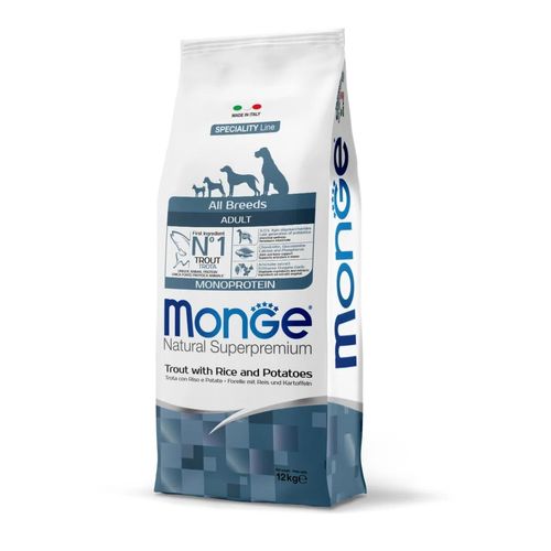 Monge Natural Superpremium Adult All Breeds con Trota