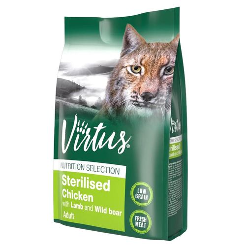 Virtus Cat Nutrition Selection Sterilised Pollo Agnello e Cinghiale