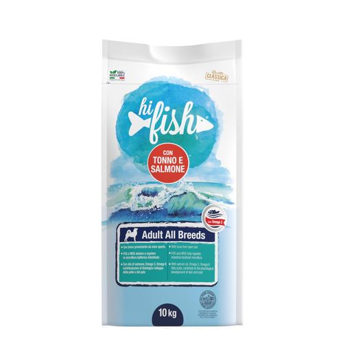 Hi Fish Dog Ricetta Classica Adult All Breeds Tonno Salmone