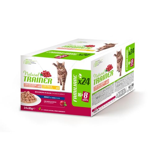 Natural Trainer Cat Busta Multipack 24X85G