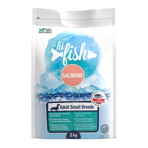 Hi Fish Dog Adult Small Breeds Salmone
