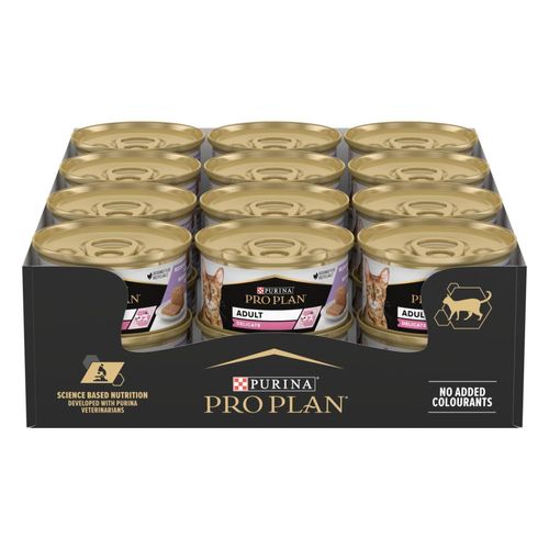Purina Pro Plan Delicate Cat Lattina Multipack 24x85G