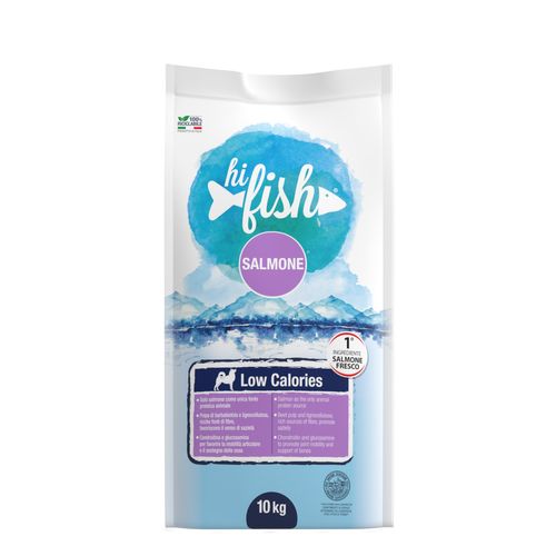 Hi Fish Dog Fresco Low Calories Salmone