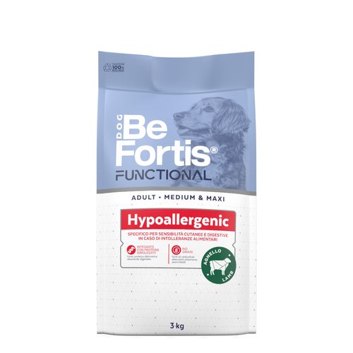 BeFortis Dog Adult Medium&Maxi Hypoallergenic Agnello