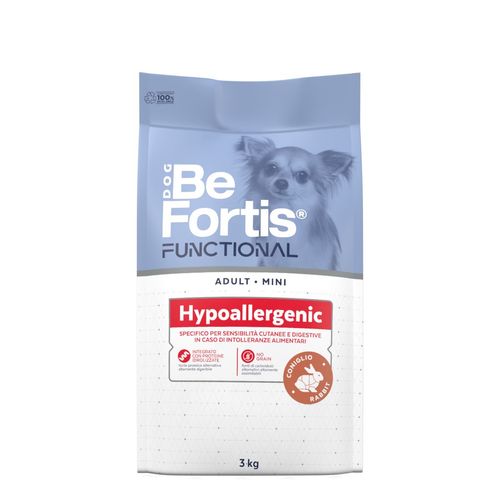 BeFortis Dog Adult Mini Hypoallergenic Coniglio