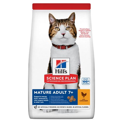 Hill’s Science Plan Gatto Mature Adult 7+ Pollo