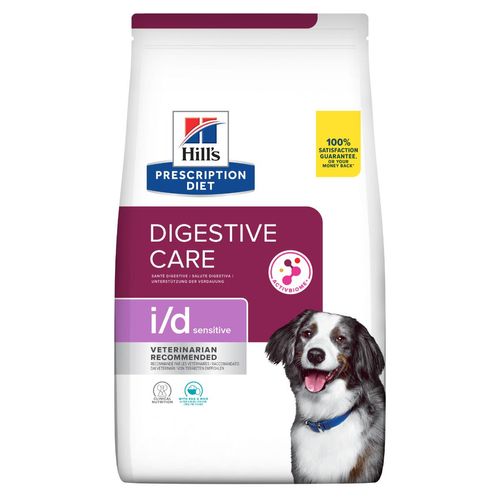 Hill's Prescription Diet i/d Digestive Care Sensitive Alimento Secco per Cani con Uova e Riso