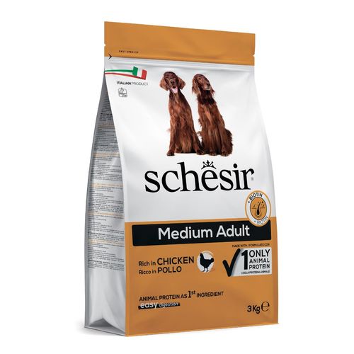 Schesir Medium Adult Maintenance al Pollo per Cane