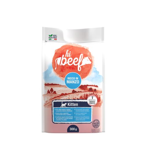 Hi Beef Kitten con Manzo e Riso