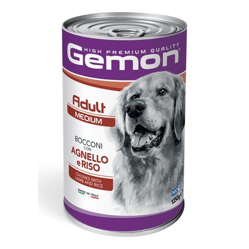 Gemon Dog Adult Medium Lattina 1.2KG