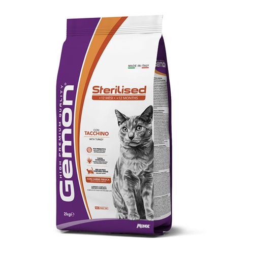 Gemon Cat Sterilised con Tacchino