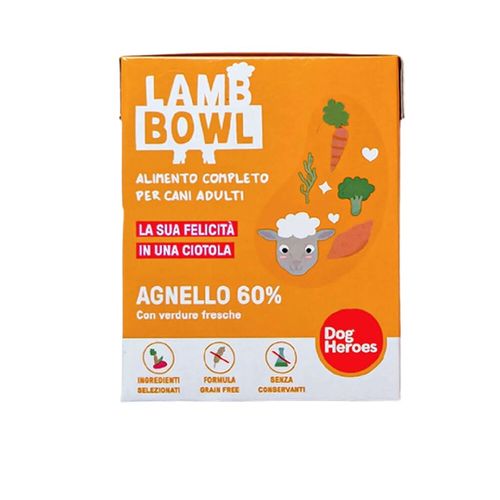 Dog Heroes Bowl Cane Agnello