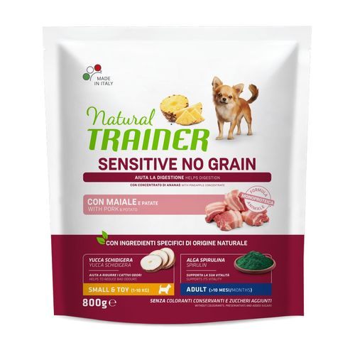 Natural Trainer Sensitive No Grain Mini Maiale