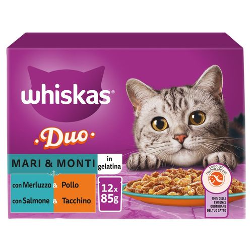 Whiskas Duo Cat Busta Multipack 12x85G