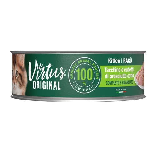Virtus Kitten Original Ragù Lattina Multipack 12x85G