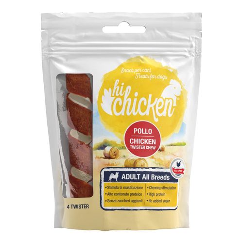 Hi Chicken Snack Dog Twister Pollo