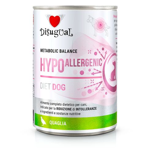 Disugual Diet Dog Metabolic Balance Hypoallergenic Lattina 400G