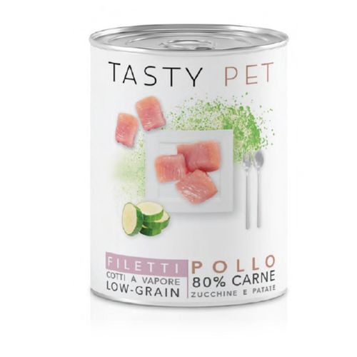 Tasty Pet Dog Filetti in Gelatina Lattina Multipack 24x150G