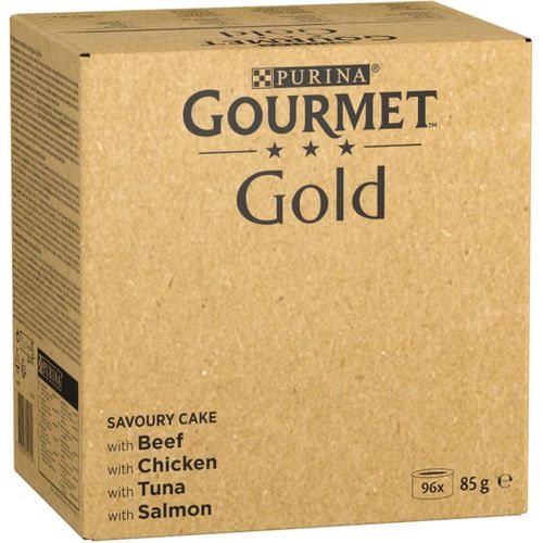 Gourmet Gold Cat Mix Tortini Lattina Multipack 96x85G