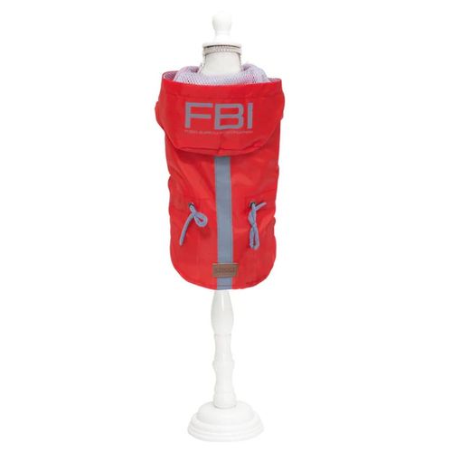 Impermeabile Vancouver FBI Rosso