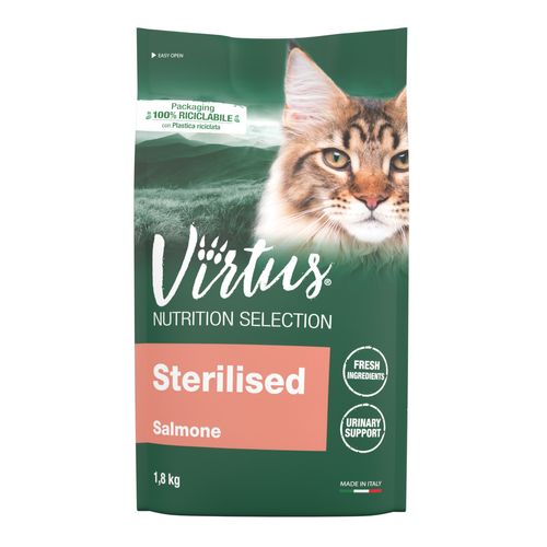 Virtus Cat Nutrition Selection Sterilised Salmone