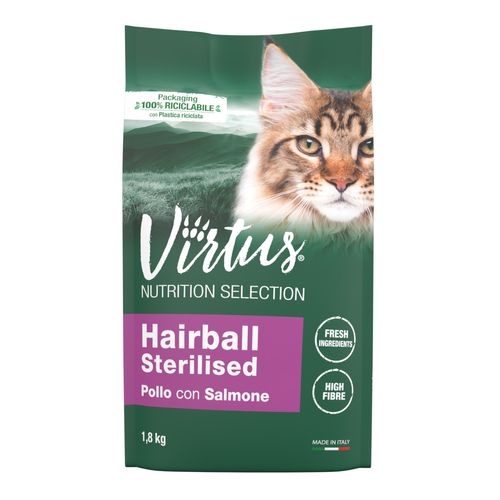 Virtus Cat Nutrition Selection Hairball Sterilised