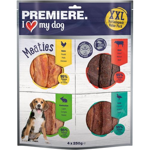 Premiere Snack Dog Meaties 4X250G